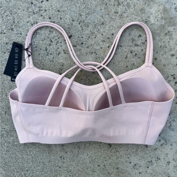 NEW Victoria’s Secret VSX Elevate Strappy-Back Sports Bra – Light Pink, Size L - Picture 2 of 6